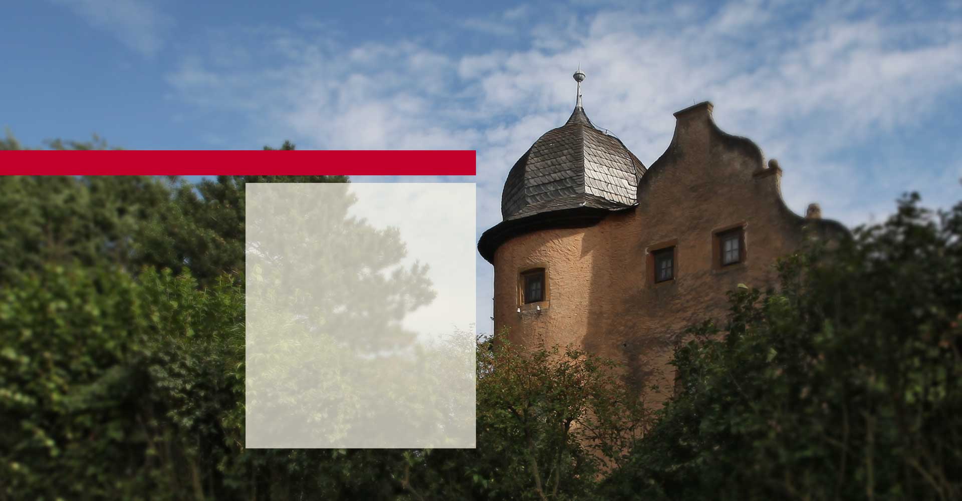Renaissance Schloss in Franken - Neuses am Sand Übernachten beim Winzer