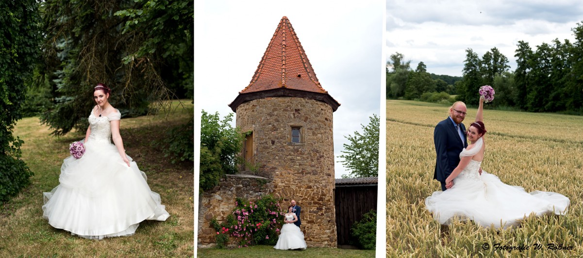 Brautfotos direkt am Schloss Brautfotos direkt am Schloss in Franken